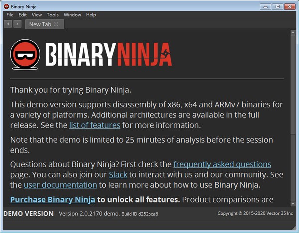Binary Ninja(逆向编译平台)