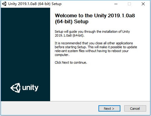 unity3d2019破解版安装教程1