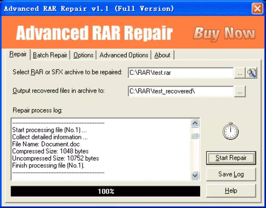 Advanced RAR Repair破解版截图4