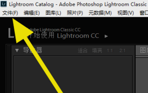 Lightroom CC2019中文破解版怎么导入照片
