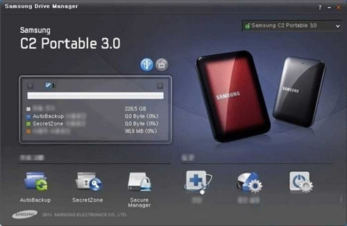 Samsung Drive Manager三星硬盘管理器基本介绍