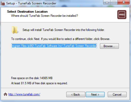 TuneFab Screen Recorder破解版截图4