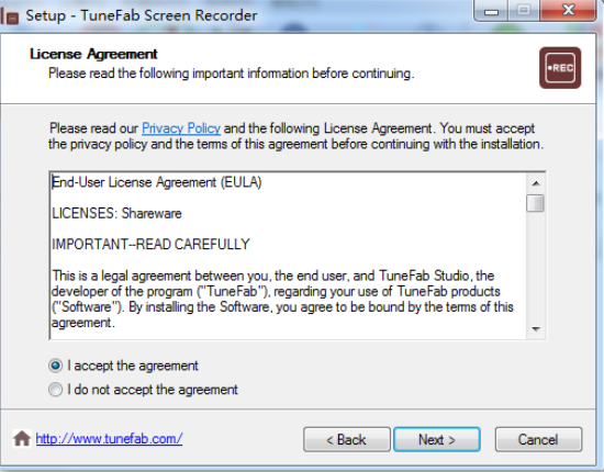 TuneFab Screen Recorder破解版截图3