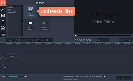 Movavi Video Suite 2020如何添加电影特效1