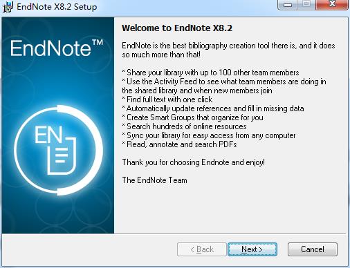 endnotex8破解版安装步骤1