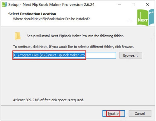 Next FlipBook Maker Pro安装破解教程2