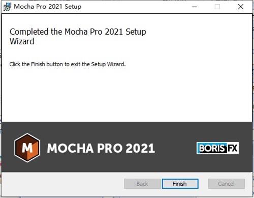 Mocha Pro 2021安装破解教程4