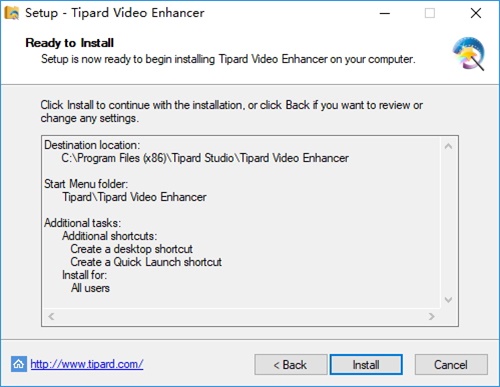 Tipard Video Enhancer安装教程5