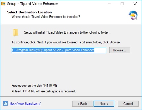 Tipard Video Enhancer安装教程3